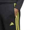 Spodnie damskie adidas Tiro 23 Club Training czarno-żółte IC1602