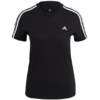 Koszulka damska adidas Essentials Slim T-Shirt czarna GL0784