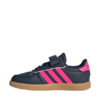 Buty dla dzieci adidas Breaknet Sleek granatowo-różowe JQ3060