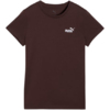 Koszulka damska Puma ESS Small No.1 Logo Tee(s) ciemnobrązowa 682373 33