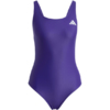 Kostium kąpielowy damski adidas V-back fioletowy KS2951