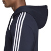 Bluza męska adidas Essentials 3 Stripes Pullover French Terry granatowa DU0499