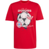 Koszulka męska adidas FC Bayern Muenchen Seasonal Graphic czerwona KG2586