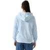 Bluza damska Champion Full Zip Hoodie Sweatshirt błękitna 118406 BS224