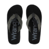 Klapki męskie Wrangler Zane Flipflop czarno-szare 20261061 10I