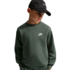 Bluza dla dzieci Nike Sportswear Club Fleece ciemnozielona FD3006 305