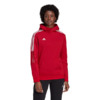 Bluza damska adidas Tiro 21 Sweat Hoody czerwona GM7327