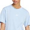 Koszulka damska adidas Essentials Small Logo jasnoniebieska JY4962