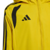 Kurtka dla dzieci adidas Tiro 26 League Windbreaker żółta KT2425