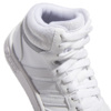 Buty dla dzieci adidas Hoops Mid białe GW0401