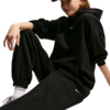 Spodnie dla dzieci Nike Sportswear Studio Fleece czarne IM4905 010