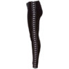 Legginsy damskie Kappa ISADOMA czarne 309075 19-4006