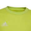 Bluza dla dzieci adidas Entrada 22 Sweat Top limonkowa HC5043