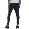 Spodnie męskie adidas Essentials Slim 3 Stripes Pants granatowe GM1090