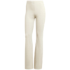 Legginsy damskie adidas Essentials Small Logo Flared kremowe JD3072 