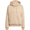 Bluza damska adidas Essentials Small Logo Feel Cozy Hoodie beżowa JV7310