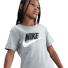 Koszulka dla dzieci Nike Sportswear szara FZ5178 064