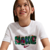 Koszulka dla dzieci Nike Sportswear biała IM9534 100