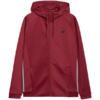 Bluza męska 4F FNK M587 ciemna czerwień 4FWAW25TFSWM587 61S