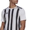 Koszulka męska adidas Striped 21 Jersey biało-czarna GV1377