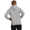 Bluza męska adidas Essentials Fleece 3-Stripes Hoodie szara GK9084