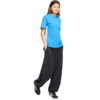 Koszulka damska adidas Essentials 3-Stripes Cotton jasnoniebieska KC5197