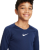 Koszulka dla dzieci Nike Dry Park First Layer JSY LS Junior granatowa AV2611 410