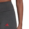 Legginsy damskie adidas Loungewear Essentials szaro-czerwone  HD1770