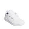 Buty dla dzieci adidas Hoops 3.0 białe GW0436