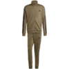 Dres męski adidas Sportswear Basic 3-Stripes Tricot Tracksuit khaki JI8854