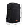Plecak kabinowy Meteor Hermod 20 l czarny 16884