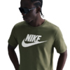 Koszulka męska Nike Sportswear oliwkowa AR5004 222