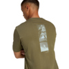 Koszulka męska adidas Outdoor Mountain Biking Graphic oliwkowa KB2537
