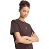 Koszulka damska adidas Essentials Small Logo brązowa KX0795