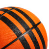 Piłka do koszykówki adidas 3-Stripes Rubber X3 pomarańczowa HM4970