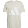 Koszulka męska adidas Essentials Big Logo beżowa JE8933 