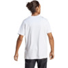 Koszulka męska adidas Essentials Single Jersey 3-Stripes Tee biała  IC9336