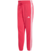 Spodnie damskie adidas Essentials 3-Stripes French Terry Cuffed różowe KF8339