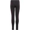 Legginsy dla dzieci adidas Essentials 3-Stripes Cotton Tights czarno-różowe IC3627