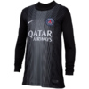 Koszulka dla dzieci Nike PSG Goalkeeper Stadium 2025/26 czarna HJ5267 010