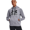 Bluza damska Under Armour Rival Fleece Logo Hoodie szara 1356318 035
