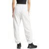 Spodnie damskie adidas Essentials Small Logo French Terry Cuffed białe JD9923