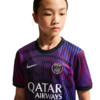 Koszulka dla dzieci Nike Paris Saint-Germain fioletowa IQ6946 420