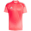 Koszulka bramkarska męska adidas Tiro 25 Competition Jersey Short Sleeve czerwona JI9717