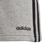 Spodenki dla dzieci adidas Essentials 3 Stripes Knit Short szare DV1797