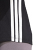 Koszulka damska adidas Essentials 3-Stripes czarna JD0846