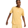 Koszulka męska adidas Essentials Small Logo Single Jersey żółta KT0561