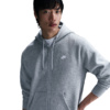 Bluza męska Nike Club BB FZ Hoodie szara FN3861 063