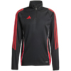 Bluza męska adidas Tiro 24 Training Top czarno-czerwona JN4565