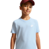Koszulka dla dzieci Nike Sportswear błękitna FZ5177 407
